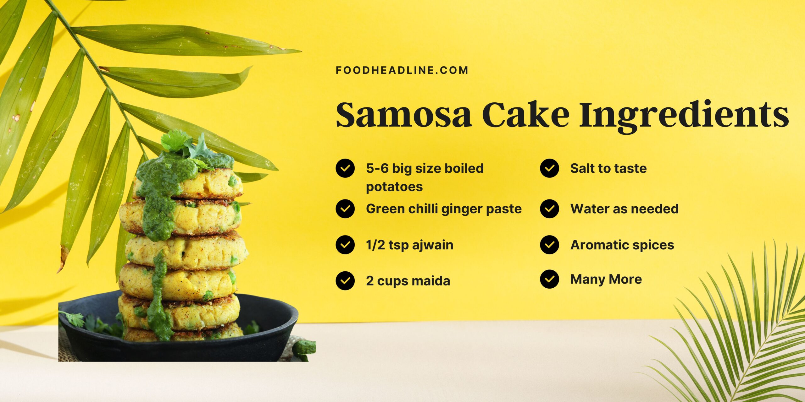 Samosa Cake