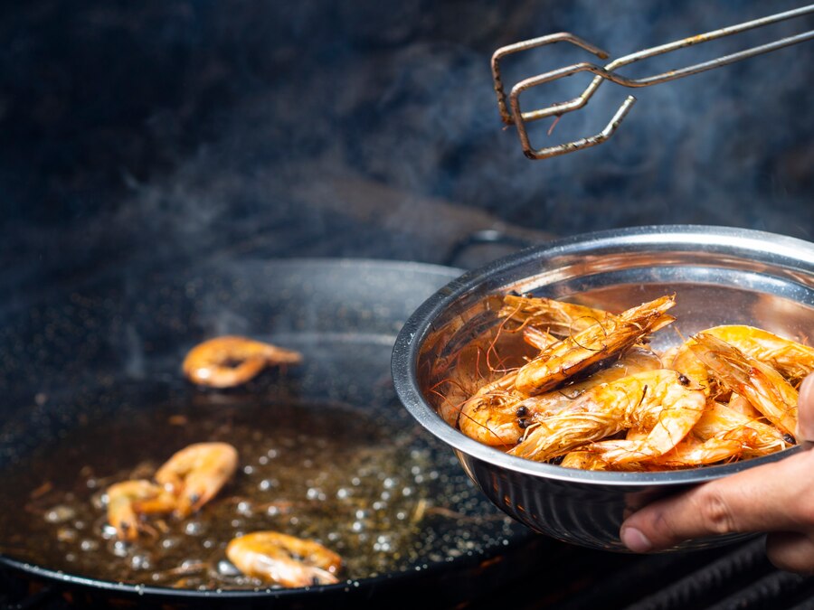 Perfect Pan-frying Prawns